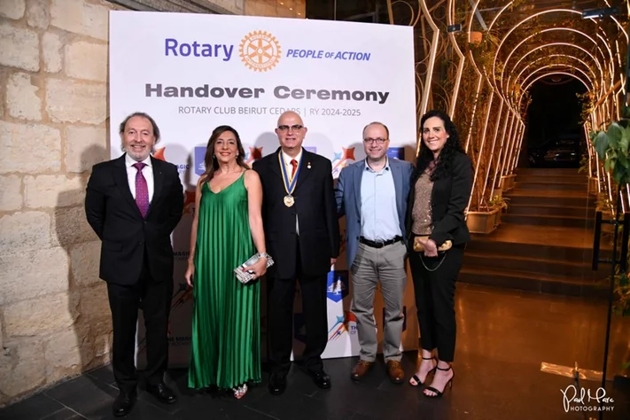Rodolphe Melki: President of the Rotary Club of Beirut Cedars